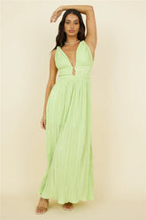 Jupiter Calling Maxi Dress Green