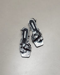 ARNA | SANDAL CRINKLED MIRROR