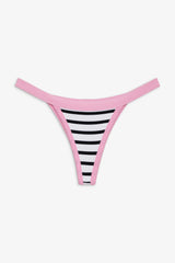 Cole Bikini Bottom - Vintage Stripe