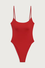 Juliet Cheeky One Piece Swimsuit - True Red
