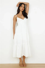 Share The Love Maxi Dress White