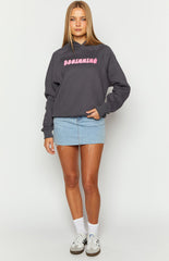 Beginning Slate Bubble Hoodie