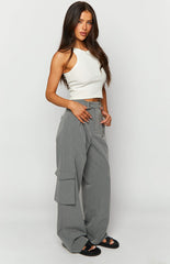 Kairos Grey Straight Leg Pants