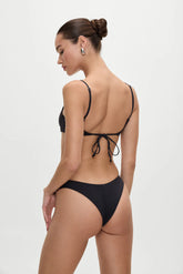 Katarina Cheeky Bikini Bottom - Black