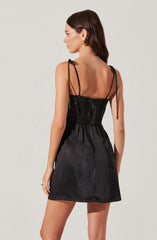 Cerelia 3D Floral Mini Dress