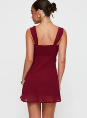Solasta Mini Dress Red