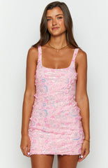 Pixie Pink Mini Dress