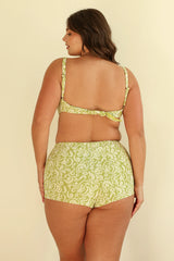 Farrah Elastic Waist Booty Short