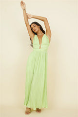 Jupiter Calling Maxi Dress Green