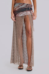 Kumina Layered Maxi Skirt