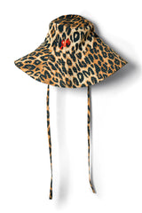 leopard print sunhat