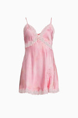 Nivola Silk-Blend Mini Slip Dress