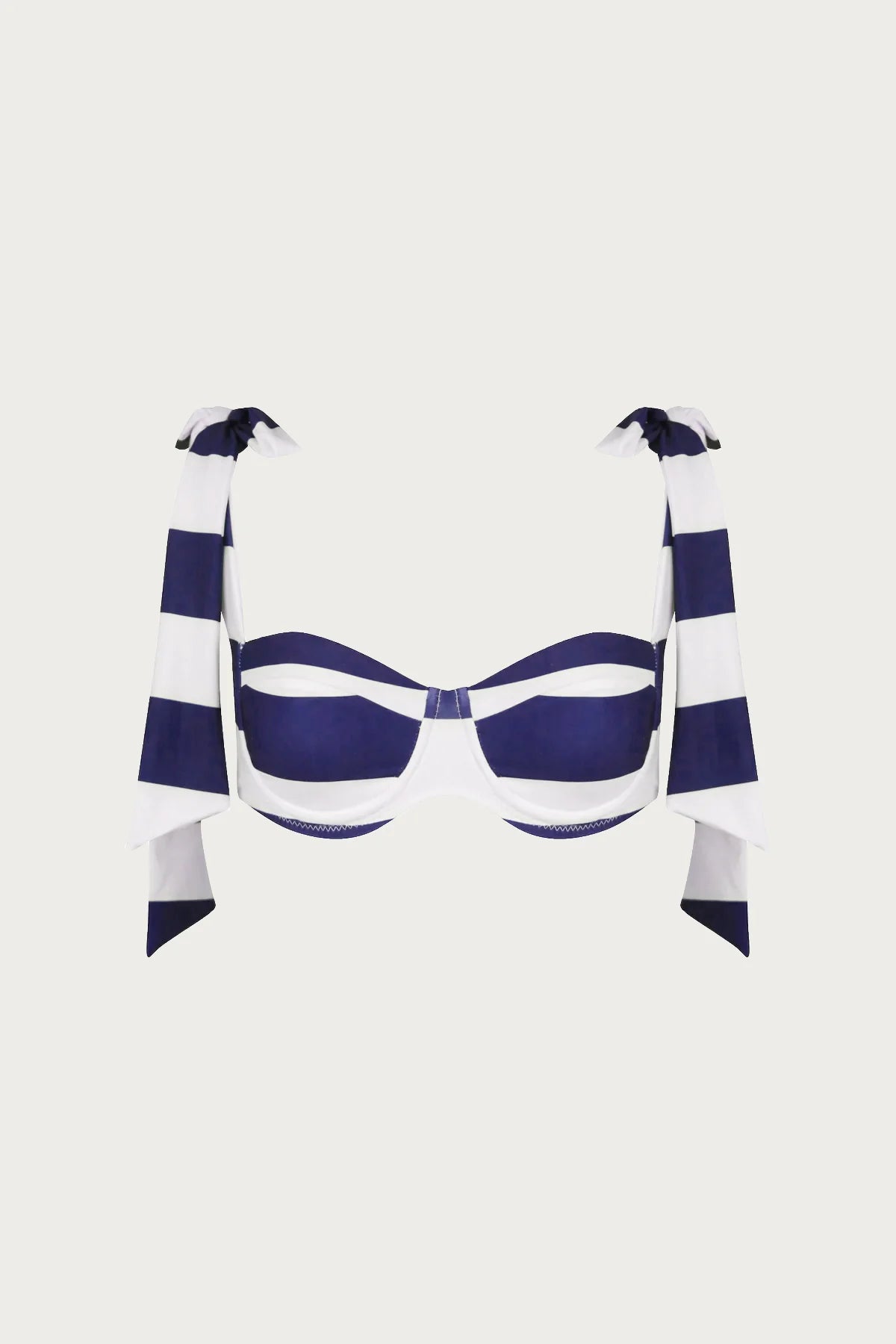 The Lady Bra (Navy/Cream Stripe)