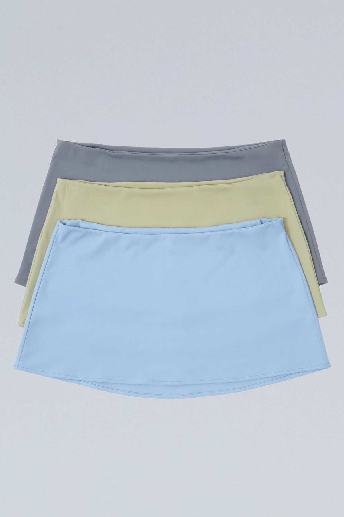 Micro Mini Stretch Skirt. 3-pack