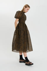 KELLY | DRESS POSY MATELASS… BROWN