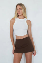 Vic Double Slit Mini Skort