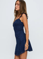 Beacall Mini Dress Navy