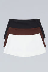 Micro Mini Stretch Skirt. 3-pack
